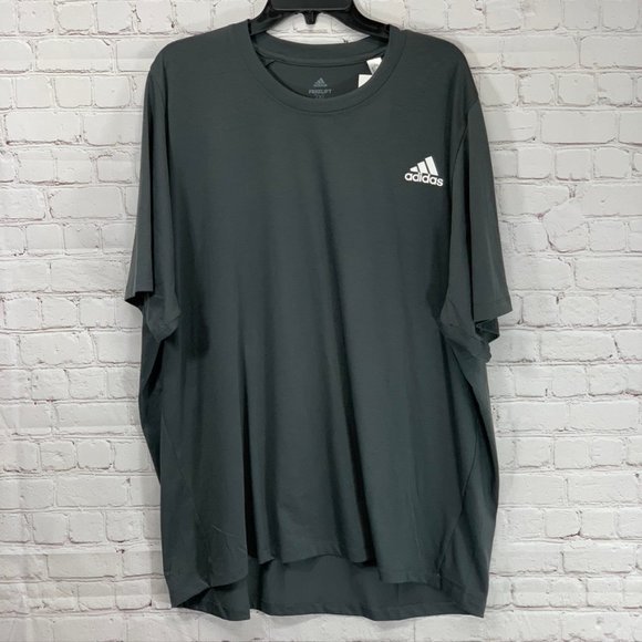adidas Grey FreeLift Sport Prime Lite T Shirt - Picture 8 of 12